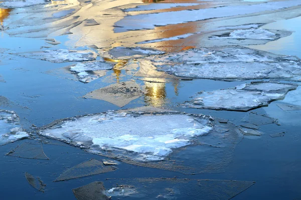 Reflet Kremlin Moscou Dans Rivière Moscou — Photo