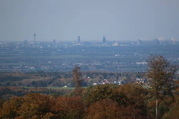 Köln Panorama Herbst — Stockfoto