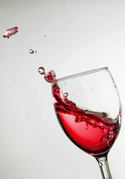 Tempesta Nel Bicchiere Vino — Foto Stock