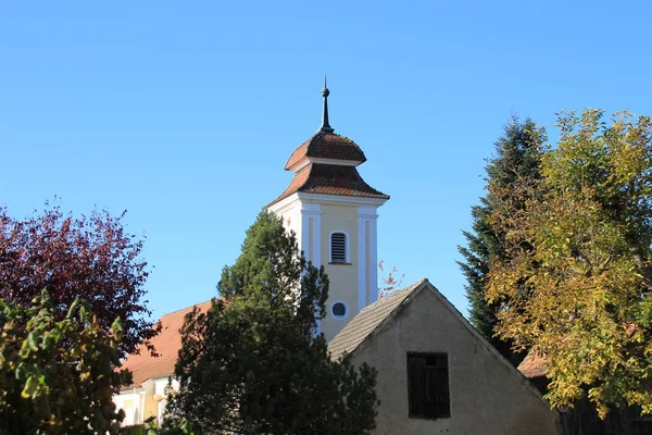 Igreja Aldeia Hausen — Fotografia de Stock
