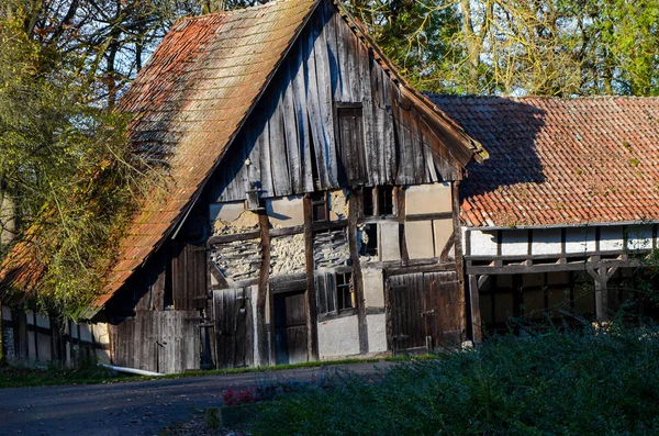 Olika Arkitektur Selektivt Fokus — Stockfoto