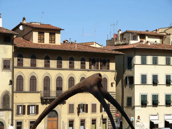 Piazza Pitti Florencia Toscana Italia — Foto de Stock