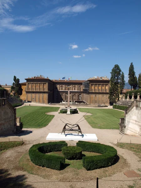 Giardino Boboli Anfiteatro Palazzo Pitti Firenze Toscana — Foto Stock