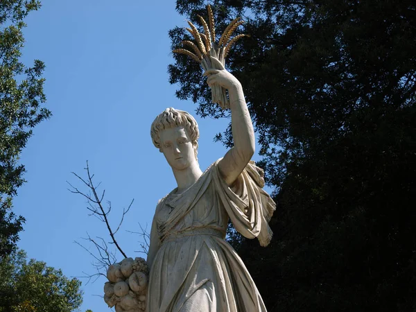 Florencia Antigua Escultura Los Jardines Boboli — Foto de Stock