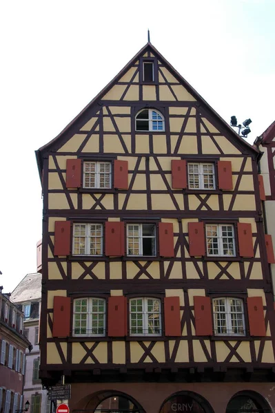 Vakwerkhuis Colmar — Stockfoto