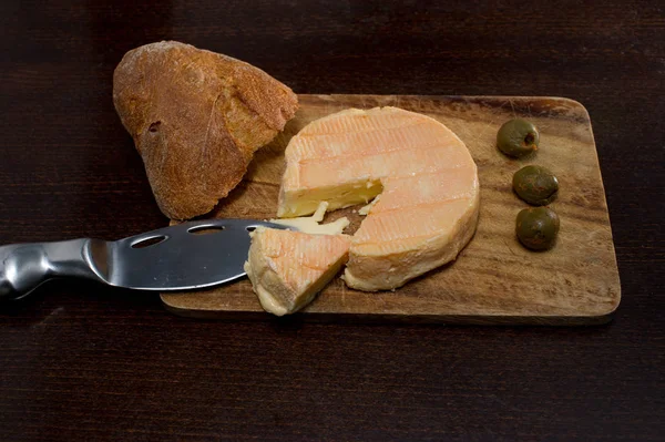 Munster Cheese Board — Stock Photo, Image