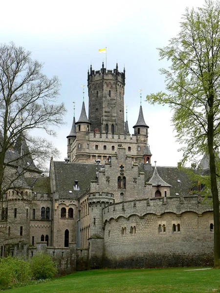 Замок Марихуаны Паттенсене Рядом Остменом Нижняя Саксония — стоковое фото