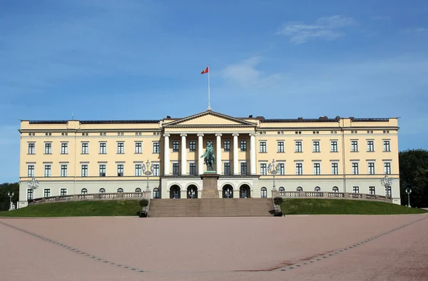 Palacio Real Oslo Norte — Foto de Stock