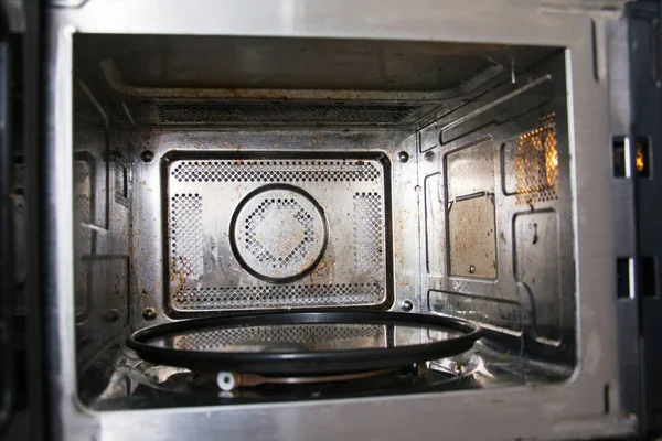 Microwave Zirtonenwasser Clean Highest Level Microwave Heating — Stock Photo, Image