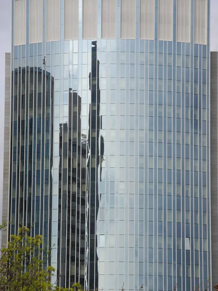 Vista Panorâmica Majestosa Cidade Urbana — Fotografia de Stock