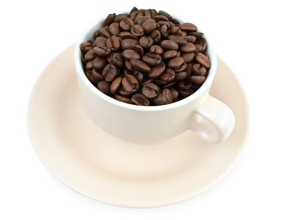 Kaffeebohnen Hintergrund Nahaufnahme — Stockfoto