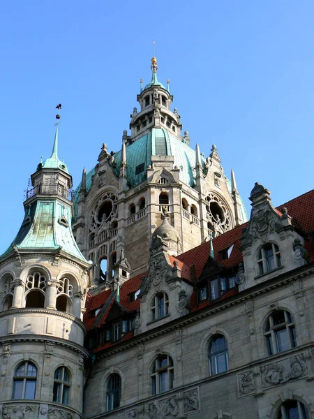 Neues Rathaus Hannover Detalhe — Fotografia de Stock