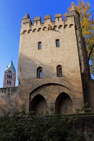Keizerlijke Kathedraal Speyer Architectuur — Stockfoto
