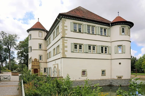 Château Moated Dans Mauvais Rappenau — Photo