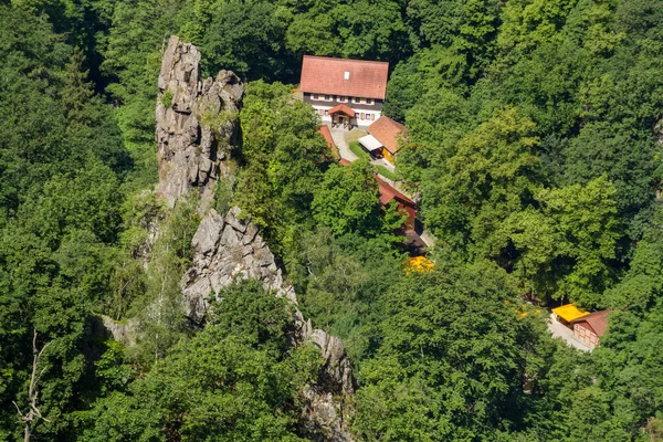 view of the restaurant in majesty's hirschgrund