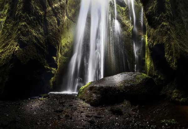 Grotta Nel Ghiacciaio 2014 — Foto Stock