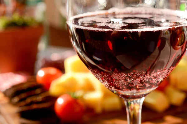 Chutné Víno Večer — Stock fotografie