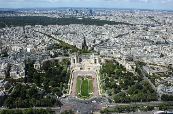 Aerial View Bois Boulogne Dfense Paris France — Stock Photo, Image