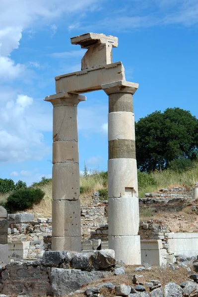 Antiguo Templo Griego Atenas Grecia —  Fotos de Stock