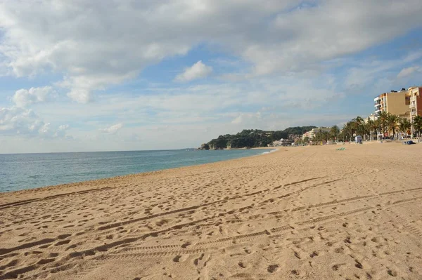 Casa Memorial Fachadas Lloret Mar Costa Brava Espanha — Fotografia de Stock