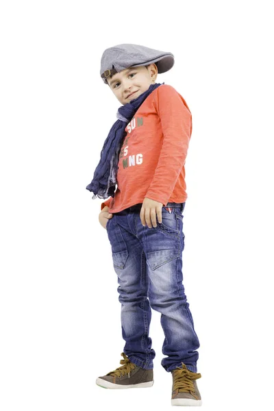Boy Posing Daytime — Stock Photo, Image
