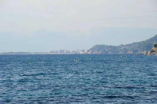 青い海の水自然旅行の波 — ストック写真