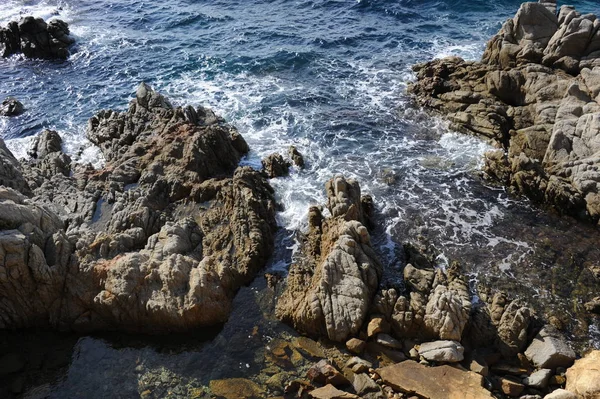 Волны Синей Морской Воды Природы Путешествий — стоковое фото