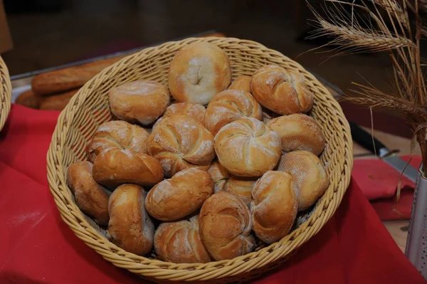 Restaurant Restaurant Bar Essen Spanien Brot — Stockfoto