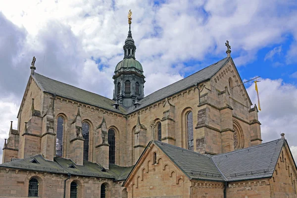 Vista Panoramica Della Vecchia Chiesa — Foto Stock