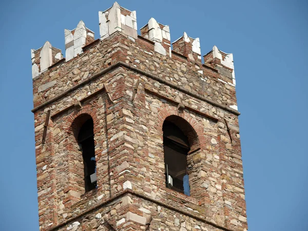 Lucca Blick Auf Die Romanische Kirche San Giovanni Toskana — Stockfoto
