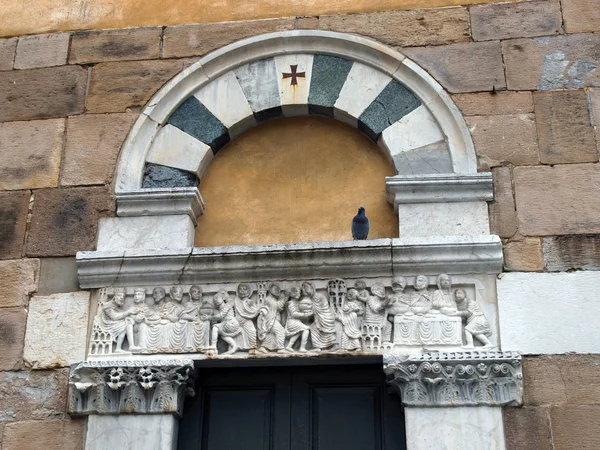 Lucca Malerische Und Antike Architektur Des Stadtzentrums — Stockfoto