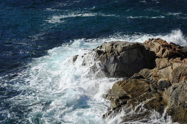 Zwellen Mittelmeer Spanje — Stockfoto