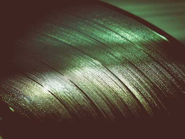 Vintage Looking Vinyl Record Vintage Animal Music Recording Media — стоковое фото