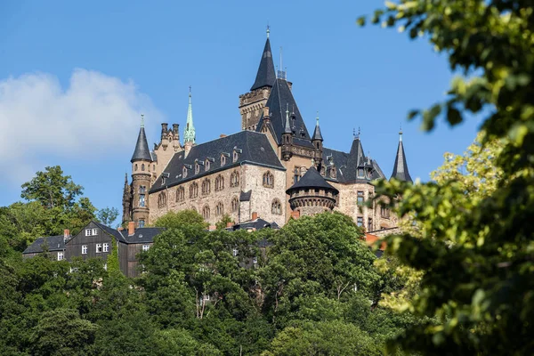 Pohled Hrad Wernigerode — Stock fotografie