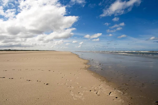 Vue Panoramique Des Dunes Mise Point Sélective — Photo