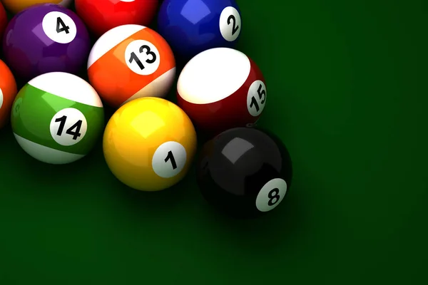 Billard Tischspiele Sport — Stockfoto