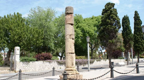 Coloumn Der Altstadt Von Tarragona Spanien — Stockfoto