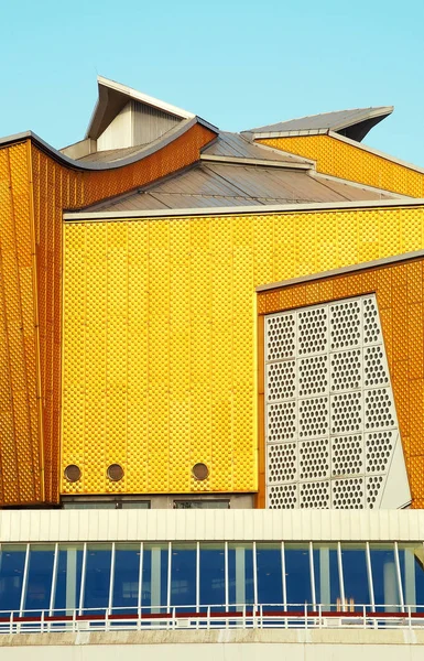 Berliner Philharmonie Deutschland Philharmonic Hall Berlin Germany — стокове фото