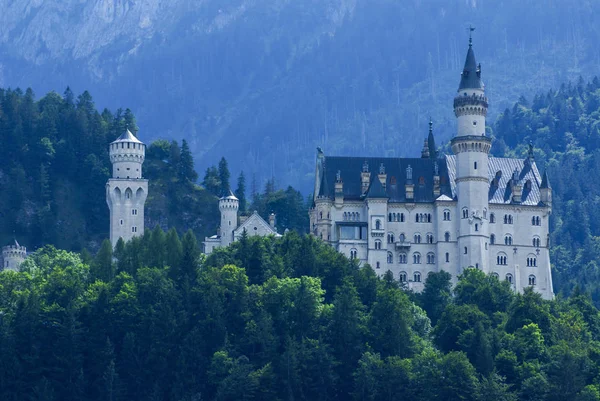 德国巴伐利亚州新斯旺斯坦城堡 — 图库照片