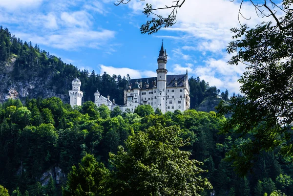 德国巴伐利亚州新斯旺斯坦城堡 — 图库照片