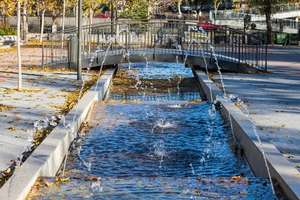 Stadtpark Herbst Getafe Madrid — Stockfoto