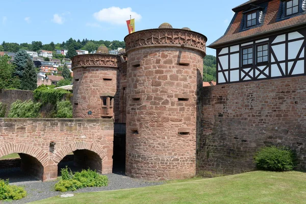 Alemania Torre Histórica Hesse Fortificación Torre Vigilancia Muro Ciudad Vogelsberg —  Fotos de Stock
