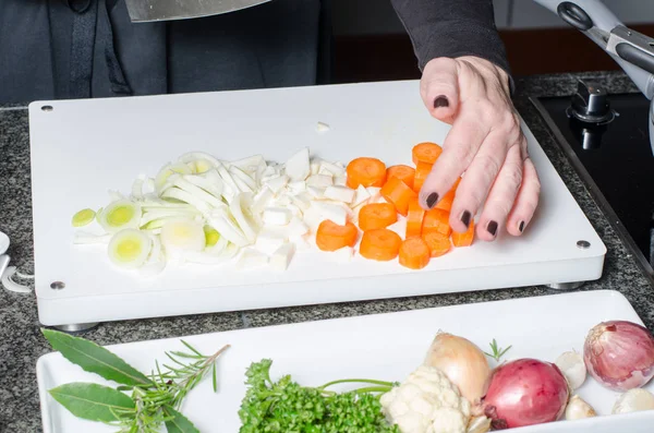 Primer Plano Los Alimentos Enfoque Selectivo — Foto de Stock