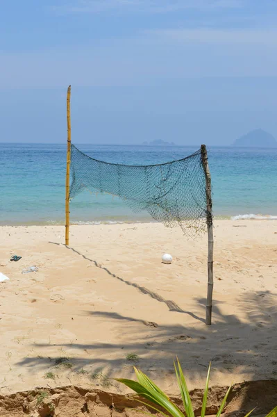 Plajda Voleybol — Stok fotoğraf