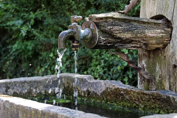 Vieja Fuente Parque — Foto de Stock