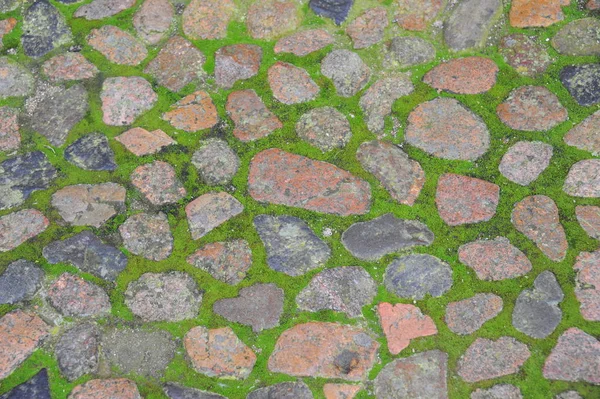 Πλακόστρωτες Πέτρες Tossa Mar Δρόμος — Φωτογραφία Αρχείου