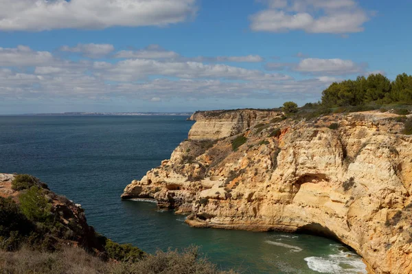 Praia Paraiso Carvoeiro — Zdjęcie stockowe