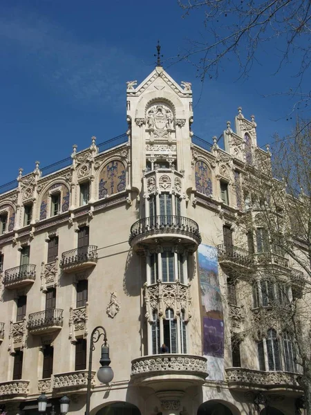 Art Nouveau Palma Mallorca — Foto Stock