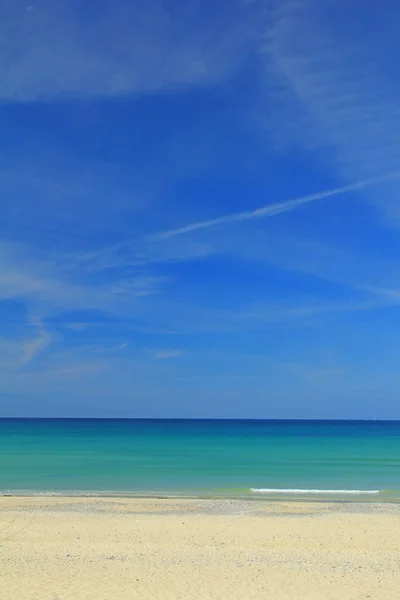 Sandy Beach Tronoen Atlantic Finistere Brittany France — Stock fotografie