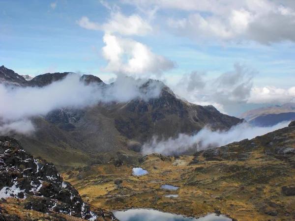 Andes Scenario Intorno Huancayo Peru Sud America — Foto Stock